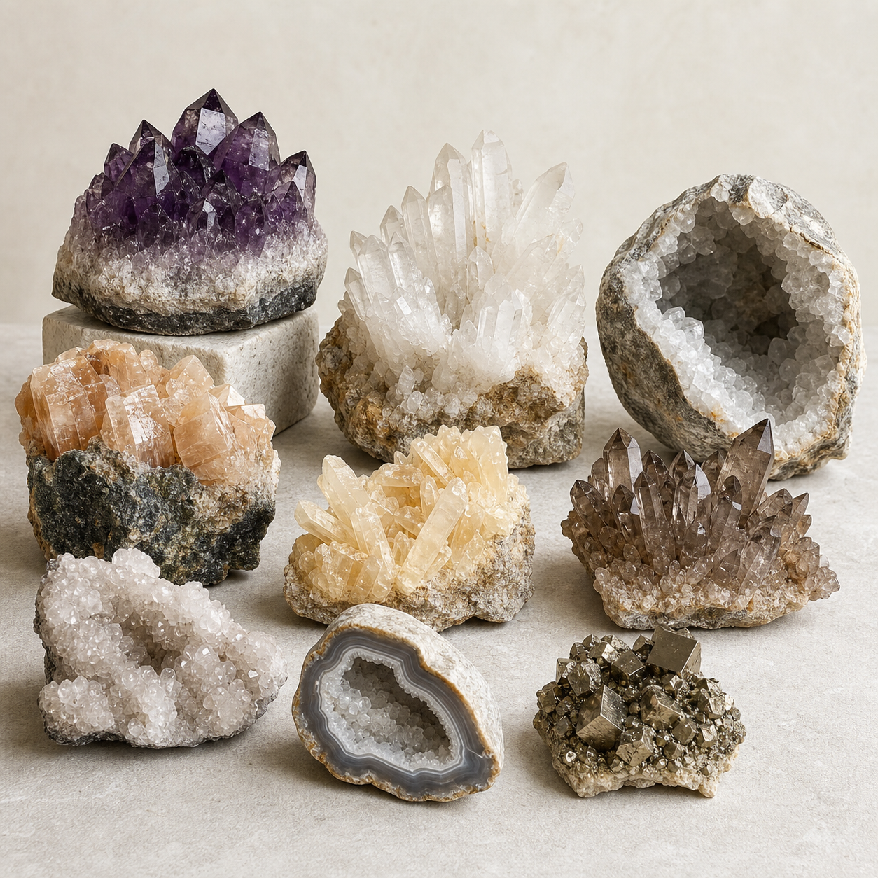 Specimens and display pieces sourcing reference